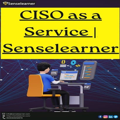 CISO as a service in India | Senselearner