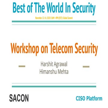 Telecom Security