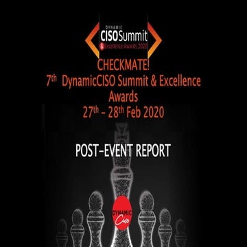 CISO Summit 2020 Post Event Report