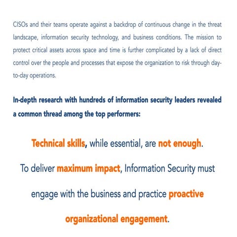 What is an IANS CISO Workshop? Factor 6