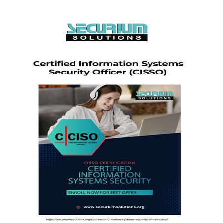 CISSO Certification | CISSO Training | CISSO