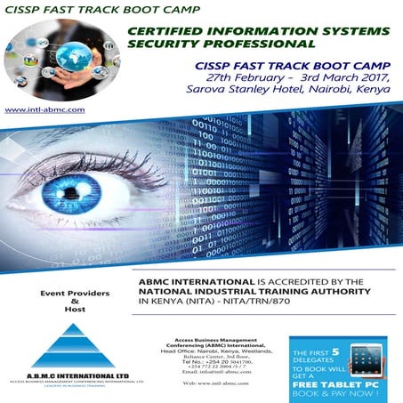 Cissp   certified information systems security professional - 27 th february ...