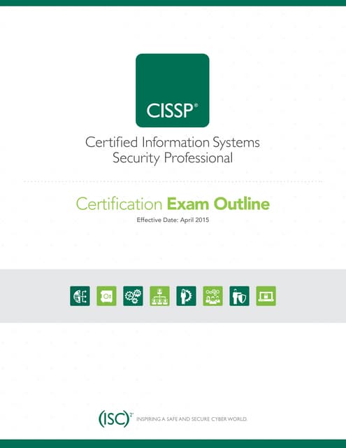 Cissp exam-outline | PDF