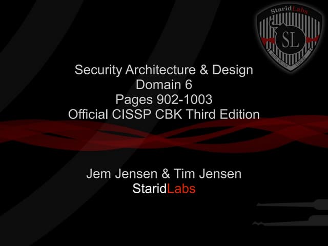 CISSP Week 22