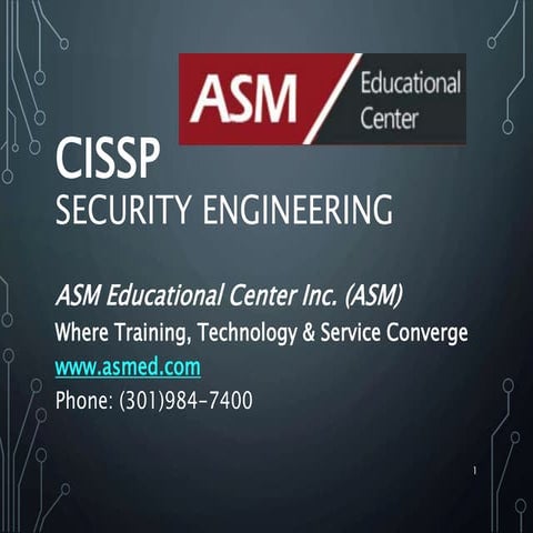 CISSP Certification Security Engineering-Part2