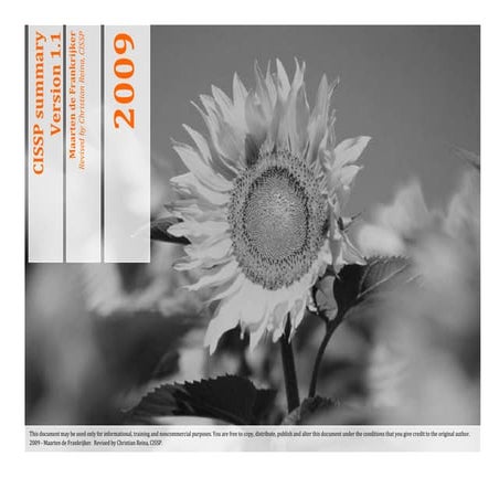 CISSP Summary V1.1