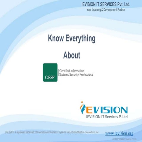Cissp Training |IEVISION 