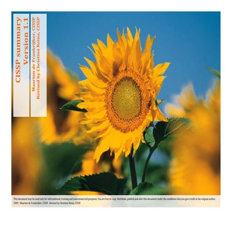 Short Handbook for CISSP Learners with all domains