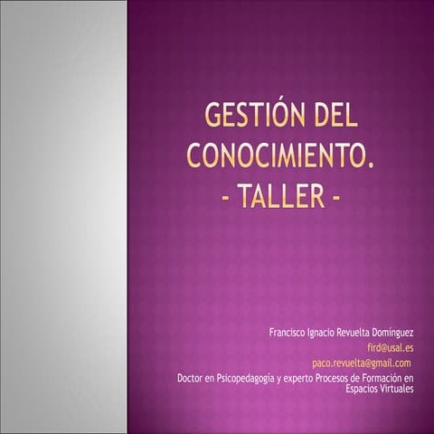 Gestión del conocimiento