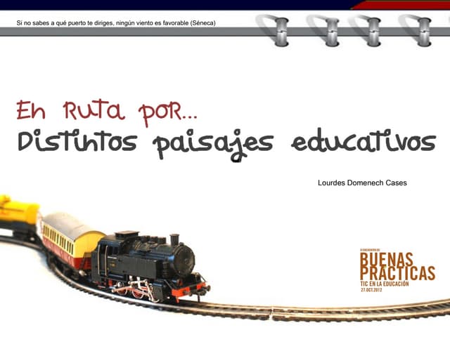 En ruta por distintos paisajes educ...