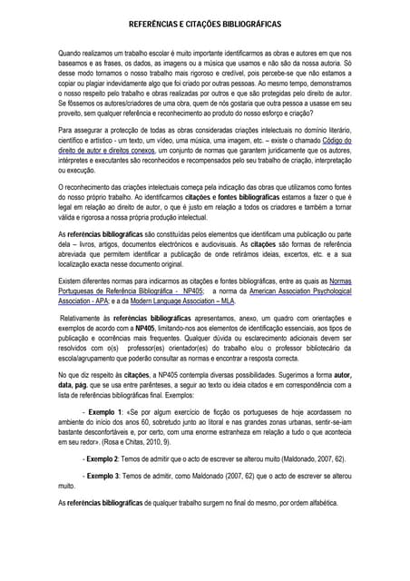 Referencias e citacoes bibliograficas