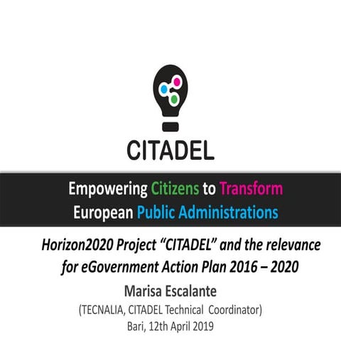 Citadel brochure tools | PPTX
