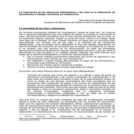 Citas y referencias