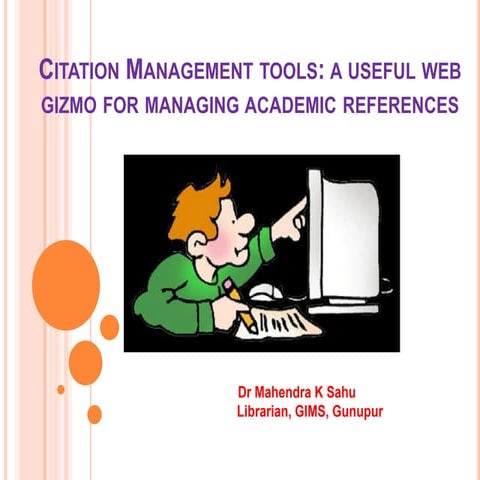 Citation management tools 1