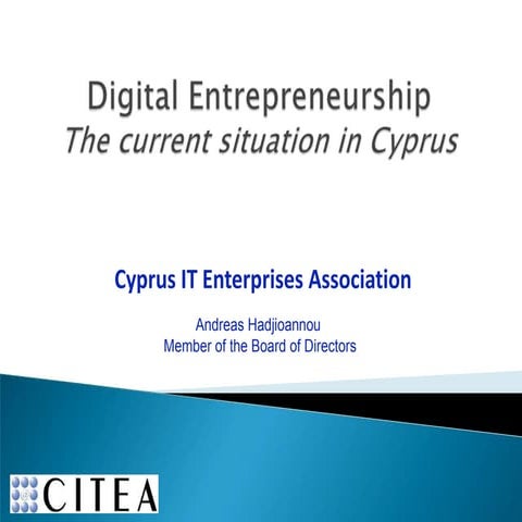 Digital Entrepreneurship Cyprus