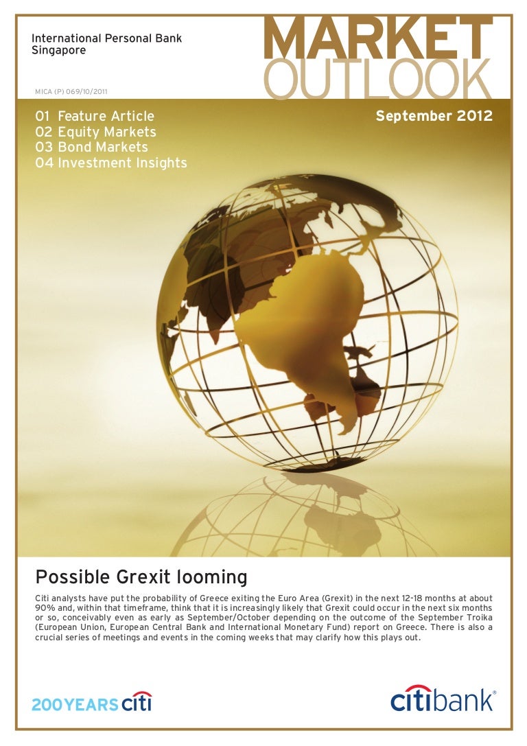 Citibank Market Outlook September 2012
