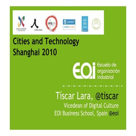 Cities and Technology