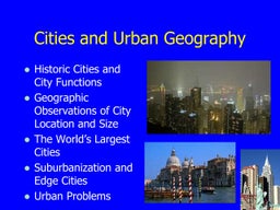 AP Human Geography: Unit 7 - Urban Geography and Development | PPT