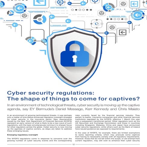 NYS DFS CyberSecurity Regulations | PPTX