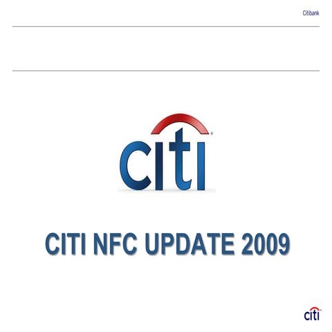 Mobey Forum NFC Update - Citi