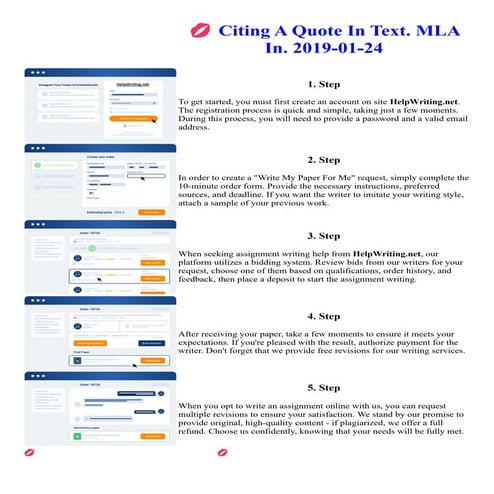 Citing A Quote In Text. MLA In. 2019-01-24