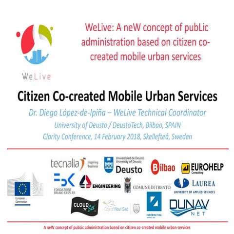 Citizen Co-created Mobile Urban Services