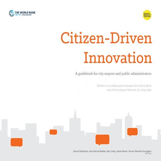 Citizen-driven Innovation by World Bank