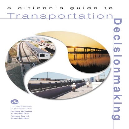 Citizen Guide to Transportation Decision Making