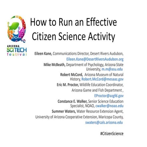 Citizen science