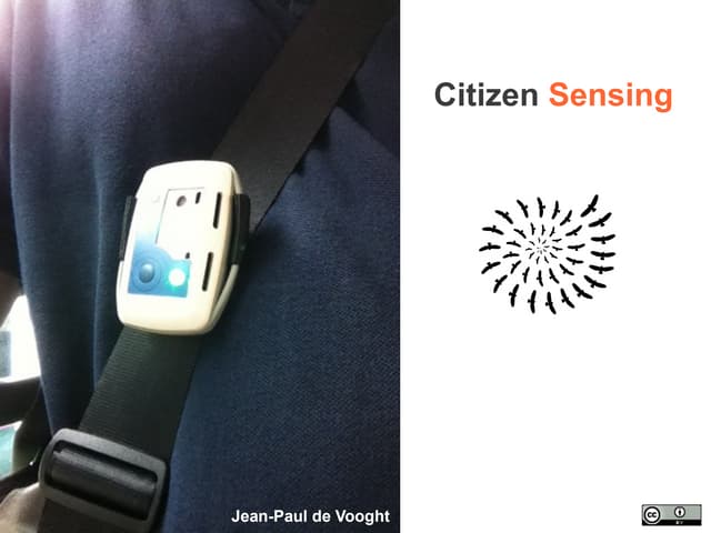 La présentation de Jean-Paul de Vooght à la soirée Citoyens Capteurs de la Ca...