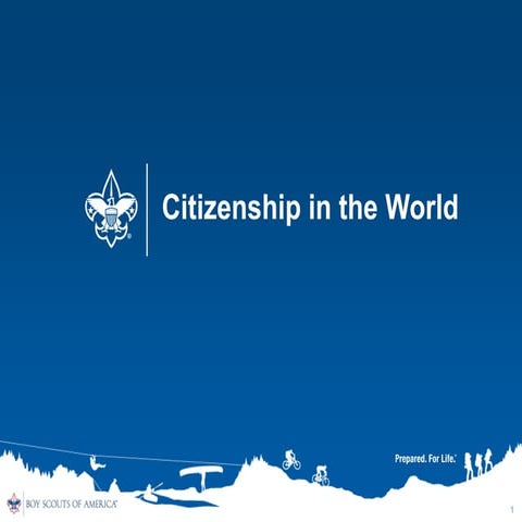 Citizenship In The World - Merit Badge University 2018