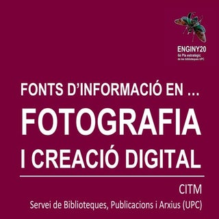 Fonts d'informació en fotografia i ...