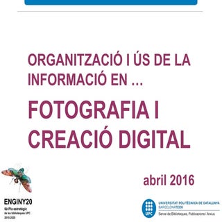 Organització i ús de la informació ...