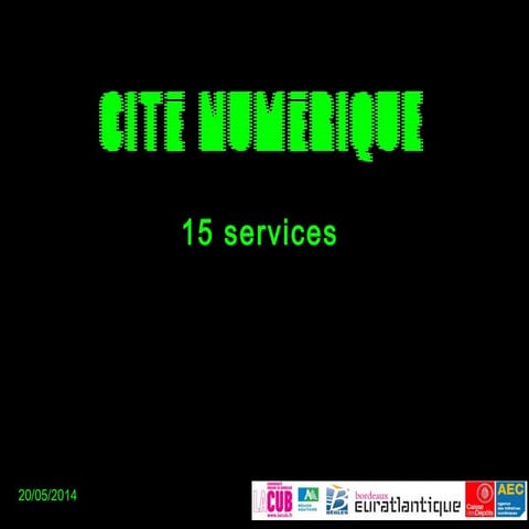 Point sur les services de la Cité Numérique Bordeaux Bègles