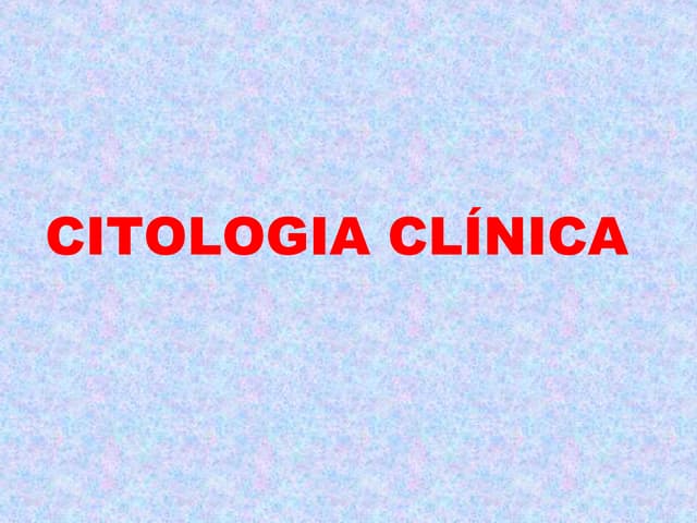 Citologia 1