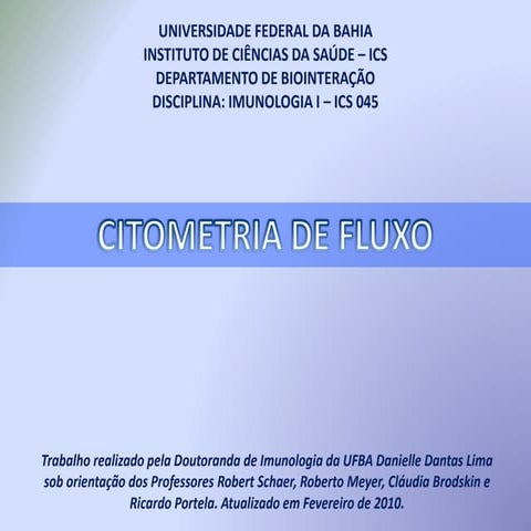 Citometria de fluxo