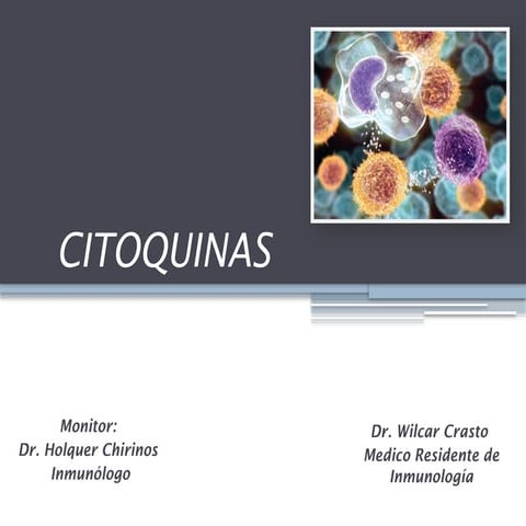 Citocinas fisiología y relacion conpatologias.pptx