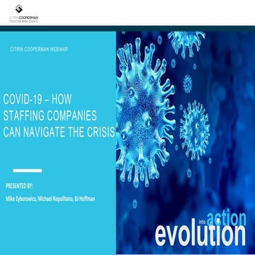 COVID-19 - How Staffing Companies Can Navigate the Crisis