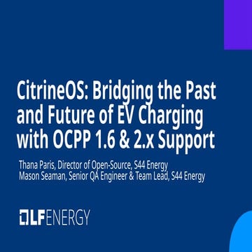CitrineOS: Bridging the Past and Future of EV Charging with OCPP 1.6 & 2.x Support