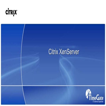 Citrix Xen Server 5 5