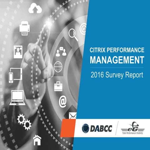 2016 Citrix Performance Management Report