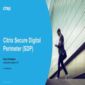 Citrix Secure Digital Perimeter (for Six Degrees 171018)