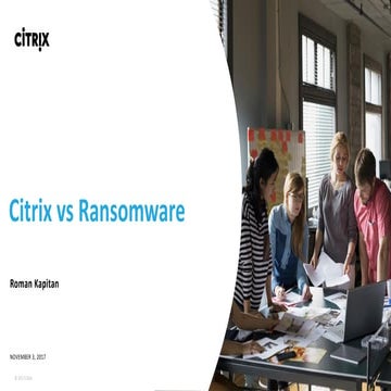 Citrix vs. ransomware