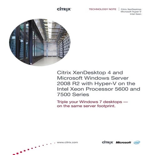 Citrix Xen Desktop Solution White Paper