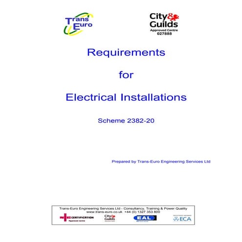 CITY AND GUILDS 2382 15 EXAM GUIDE PART 1 SCOPE OBJECT AND FUNDAMENTAL PRINCIPLES THE DEFINITIVE GUIDE TO PASSING THE 17TH EDITION EXAM PDF visual data 5