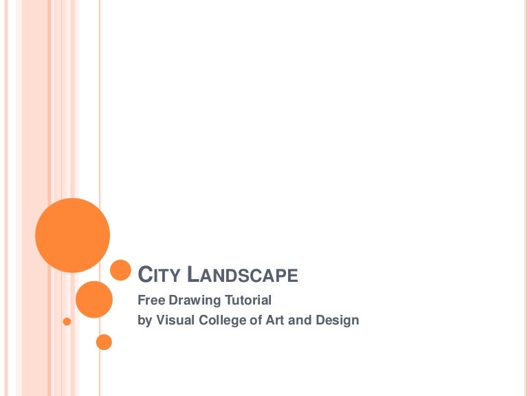 city landscape drawing tutorial