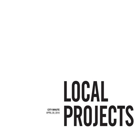 Jake Barton City Minute