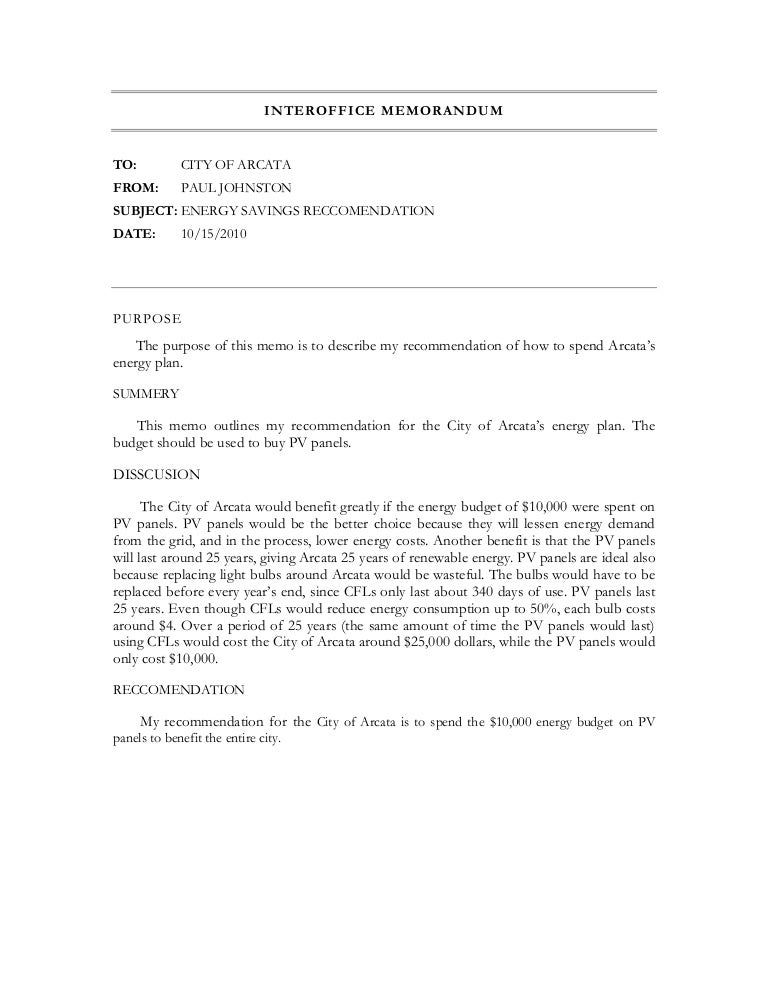 sample memo memorandum sample