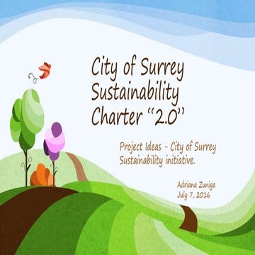 City of surrey- project ideas