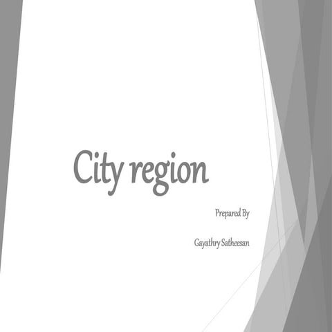 City region